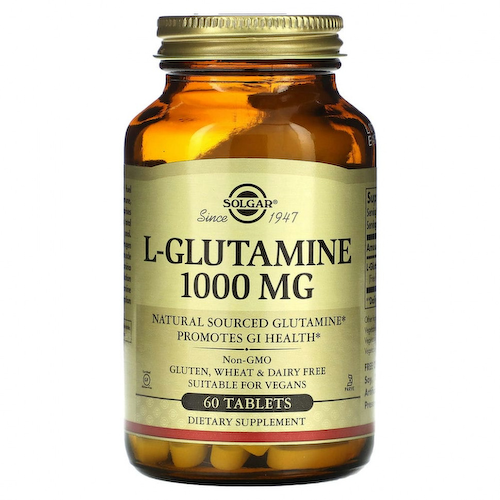 Solgar, L-глютамин, 1000 мг, 60 таблеток #1