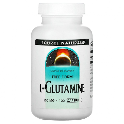 Source Naturals, L-глутамин, 500 мг, 100 капсул #1