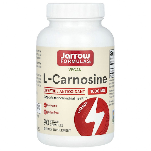 Jarrow Formulas, L-карнозин, 90 растительных капсул #1