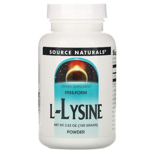 Source Naturals, L-лизин в порошке, 100 г (3,53 унции) #1