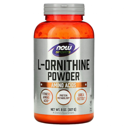 NOW Foods, Sports, L-орнитин в виде порошка, 227 г (8 унций) #1