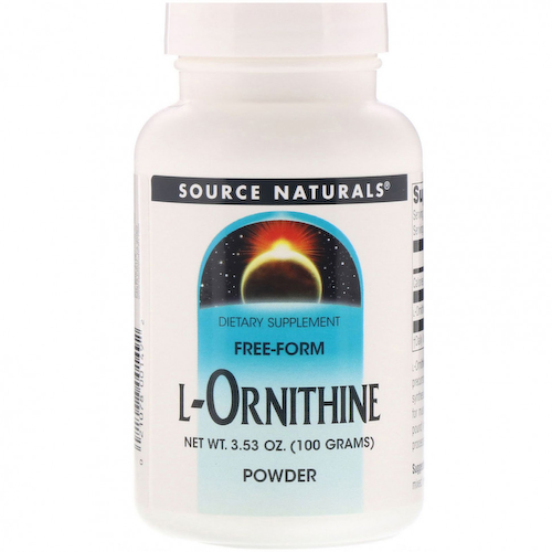 Source Naturals, L-орнитин в виде порошка, 100 г (3,53 унции) #1