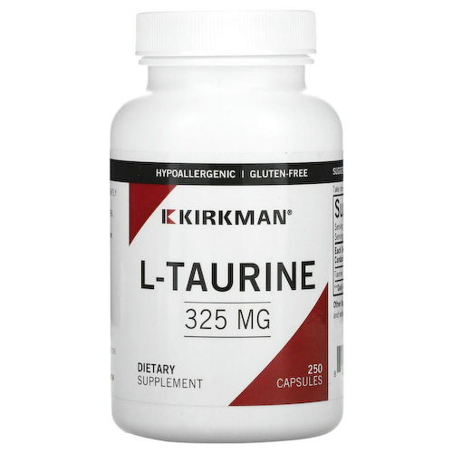 Kirkman Labs, L-таурин, 325 мг, 250 капсул #1