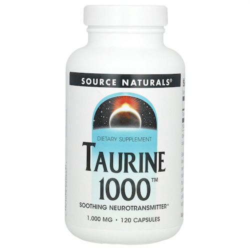 Source Naturals, таурин, 1000 мг, 120 капсул #1