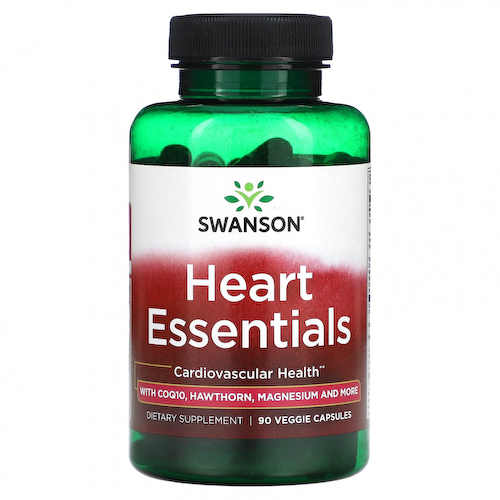 Swanson, Heart Essentials, 90 растительных капсул #1