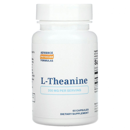 Advance Physician Formulas, L-теанин, 200 мг, 60 капсул #1