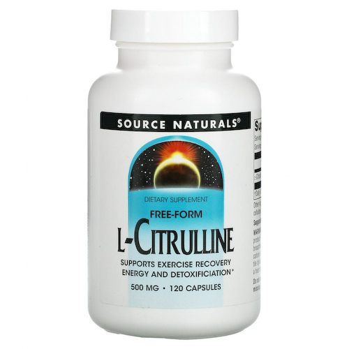 Source Naturals, L-цитруллин, 500 мг, 120 капсул #1
