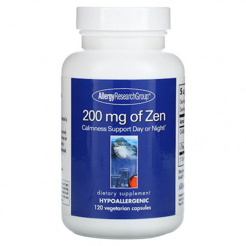 Allergy Research Group, Zen, 200 мг, 120 вегетарианских капсул #1