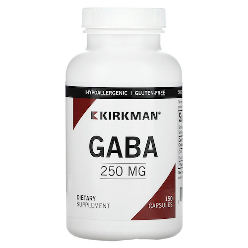 Kirkman Labs, ГАМК, 250 мг, 150 капсул #1