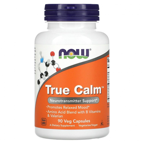 NOW Foods, True Calm, 90 растительных капсул #1
