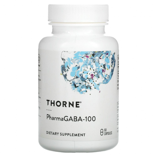 Thorne Research, PharmaGABA-100, 60 капсул #1