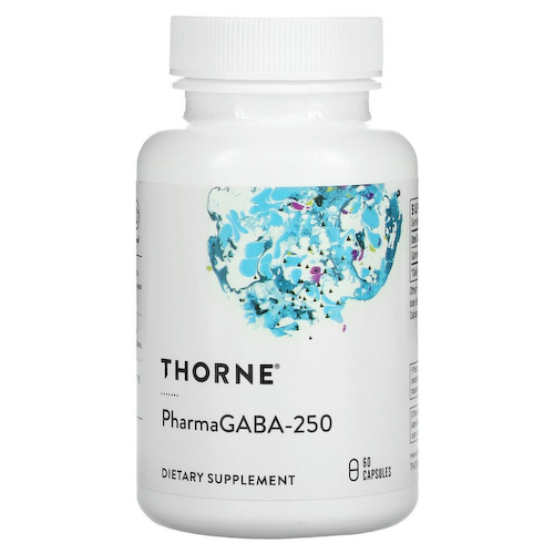 Thorne Research, PharmaGABA-250, 60 капсул #1