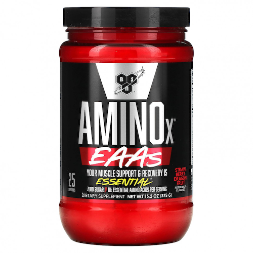 BSN, Aminox EAA, клубника, плод дракона, 375 г (13,2 унции) #1