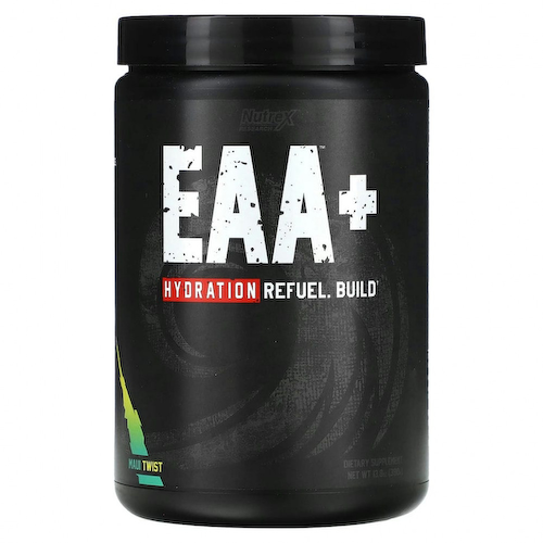 Nutrex Research, EAA+ Hydration, добавка для гидратации с незаменимыми аминокислотами, со вкусом Maui Twist, 390 г (13,8 унции) #1
