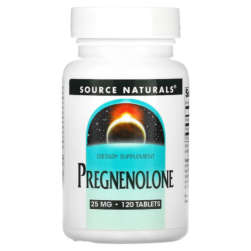 Source Naturals, прегненолон, 25 мг, 120 таблеток #1