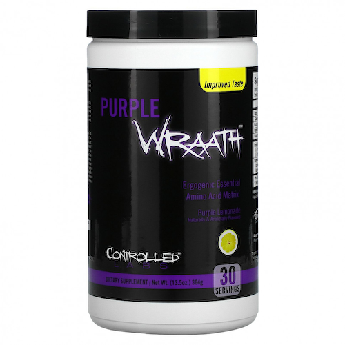 Controlled Labs, Purple Wraath, фиолетовый лимонад, 384 г (13,5 унции) #1