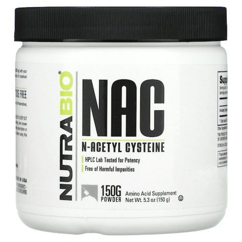Nutrabio Labs, NAC, N-ацетилцистеин, 150 г (5,3 унции) #1