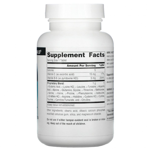 Source Naturals, Athletic Series, Amino Athlete, комплекс аминокислот, 1000 мг, 100 таблеток #1