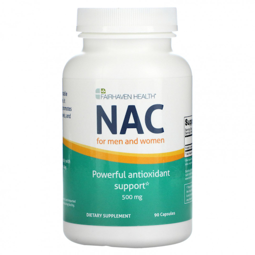 Fairhaven Health, NAC для мужчин и женщин, 500 мг, 90 капсул #1