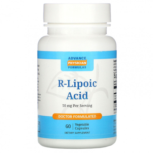 Advance Physician Formulas, R-липоевая кислота, 50 мг, 60 капсул #1