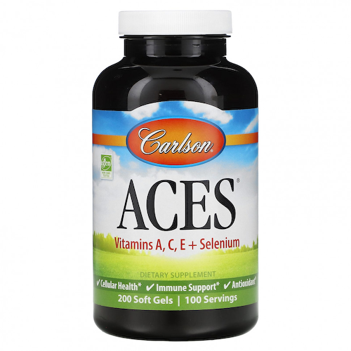 Carlson, ACES`` 200 мягких таблеток #1