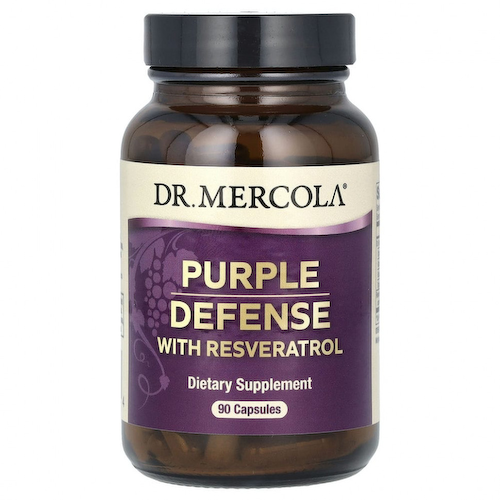 Dr. Mercola, Purple Defense with Resveratrol, 90 Capsules #1