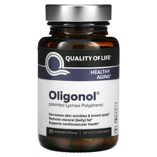 Quality of Life Labs, Oligonol, 100 мг, 30 вегетарианских капсул #1