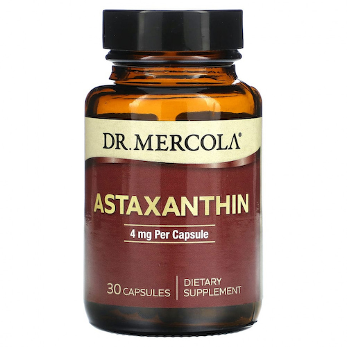 Dr. Mercola, Astaxanthin, 4 mg, 30 Capsules #1