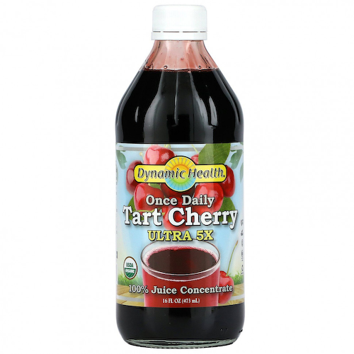 Dynamic Health Laboratories, Once Daily Tart Cherry, Ultra 5X, вишня, 100% концентрированный сок, 473 мл (16 жидк. унций) #1