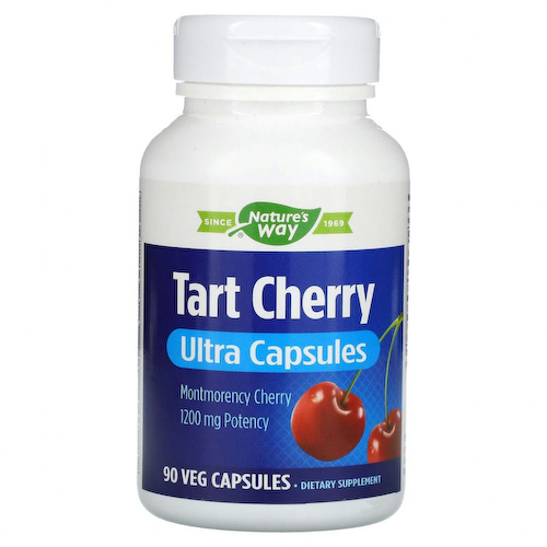 Enzymatic Therapy, Tart Cherry, ультракапсулы, 1200 мг, 90 растительных капсул #1