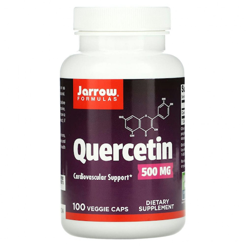 Jarrow Formulas, Кверцетин, 500 мг, 100 овощных капсул #1