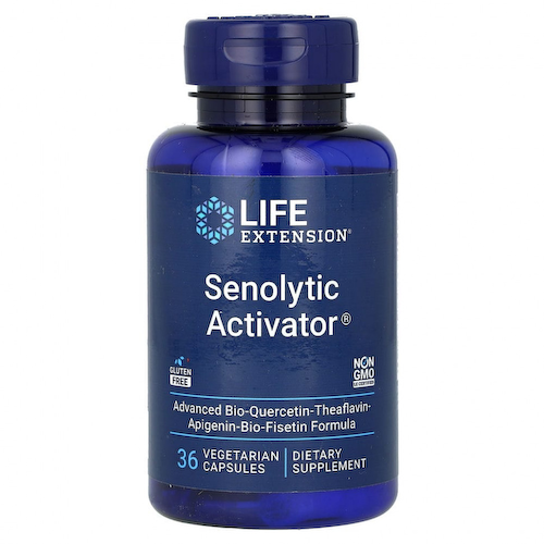 Life Extension, сенолитический активатор, 36 вегетарианских капсул #1