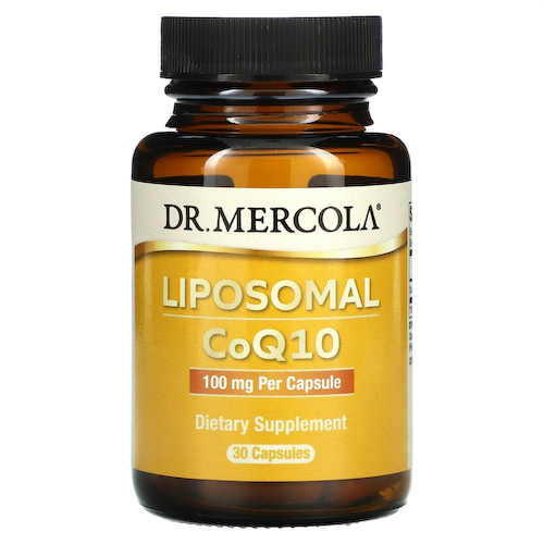 Dr. Mercola, липосомальный коэнзим Q10, 100 мг, 30 капсул #1