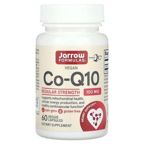 Jarrow Formulas, коэнзим Q10, 100 мг, 60 растительных капсул #1