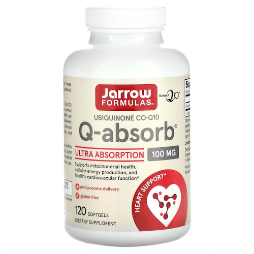 Jarrow Formulas, Q-absorb Co-Q10, 100 мг, 120 капсул #1