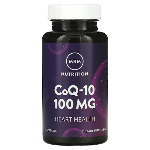 MRM, Nutrition, коэнзим Q-10, 100 мг, 60 мягких таблеток #1