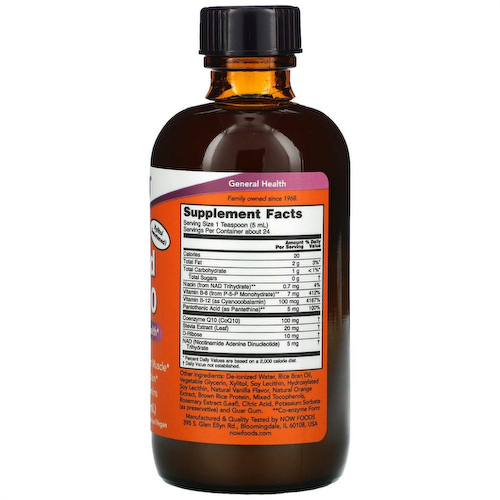 NOW Foods, жидкий коэнзим Q10, 100 мг, 118 мл (4 жидк. унции) #1