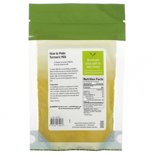 Banyan Botanicals, Молочная смесь с куркумой, 99 г (3,5 унции) #1