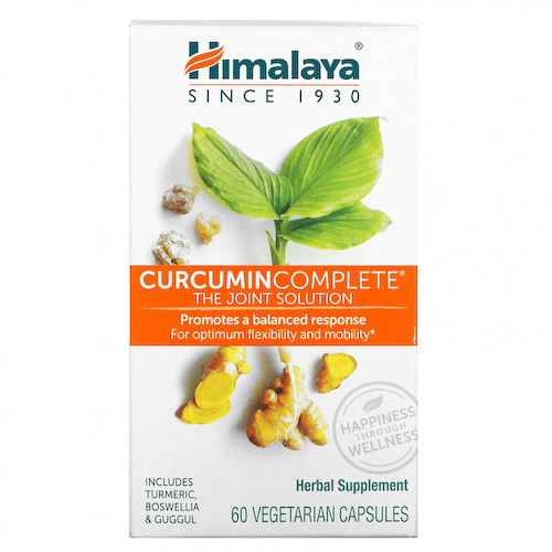 Himalaya, Curcumin Complete, Совместное решение, 60 вегетарианских капсул #1