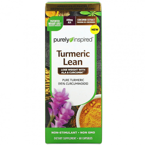 Purely Inspired, Turmeric Lean, куркума, 60 капсул #1