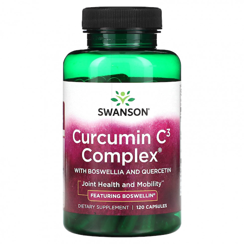 Swanson, Curcumin C3 Complex, 120 капсул #1