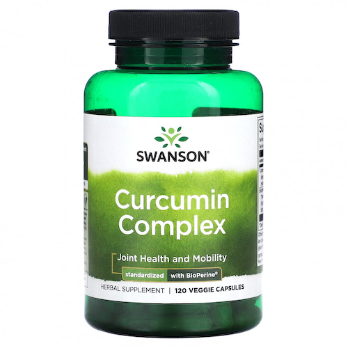 Swanson, Curcumin Complex, 120 растительных капсул #1