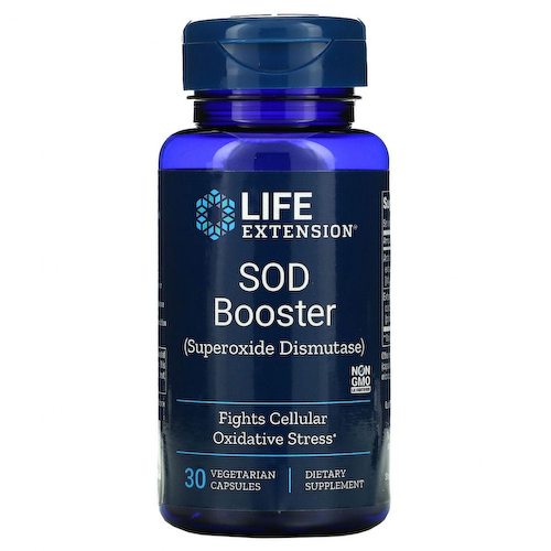 Life Extension, стимулятор СОД, 30 вегетарианских капсул #1