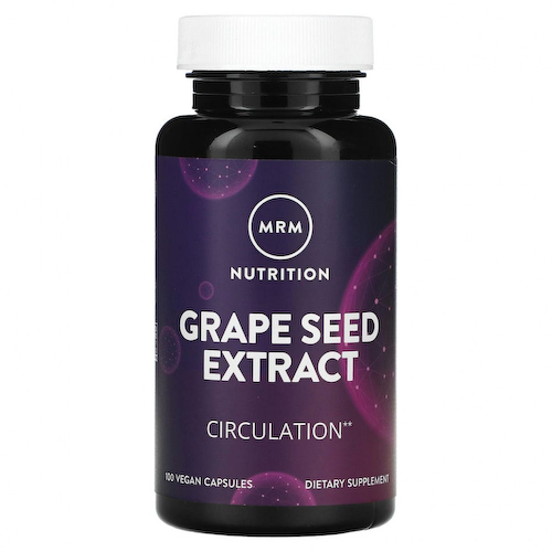 MRM, Nutrition, экстракт виноградных косточек, 100 веганских капсул #1