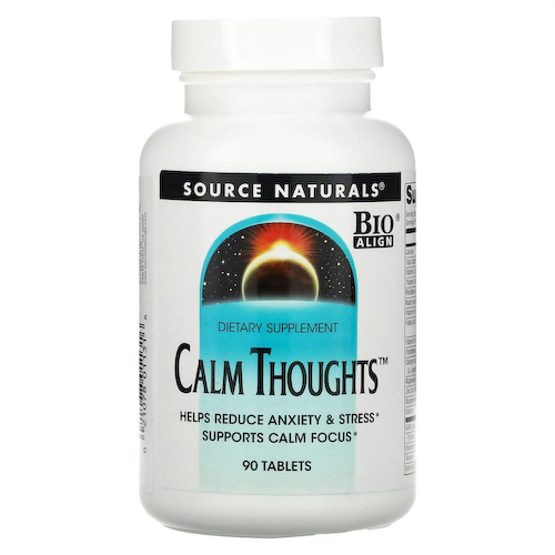 Source Naturals, Calm Thoughts, 90 таблеток #1