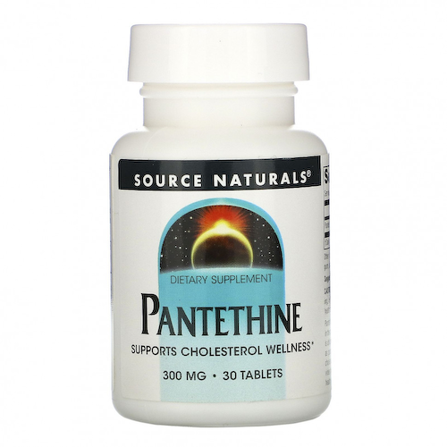 Source Naturals, Пантетин, 300 мг, 30 таблеток #1