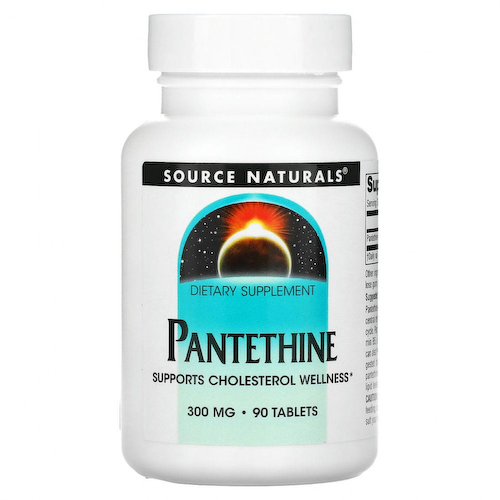 Source Naturals, пантетин, 300 мг, 90 таблеток #1
