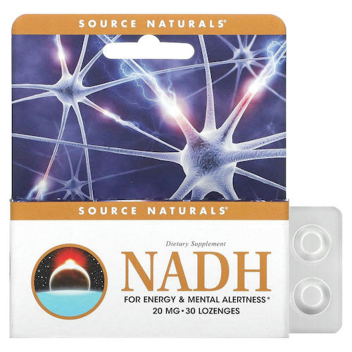 Source Naturals, NADH, 20 мг, 30 сублингвальных таблеток #1
