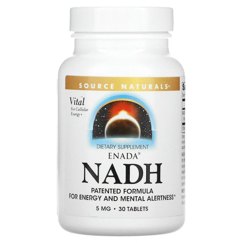 Source Naturals, Никотинамидадениндинуклеотид ENADA, 5 мг, 30 таблеток #1
