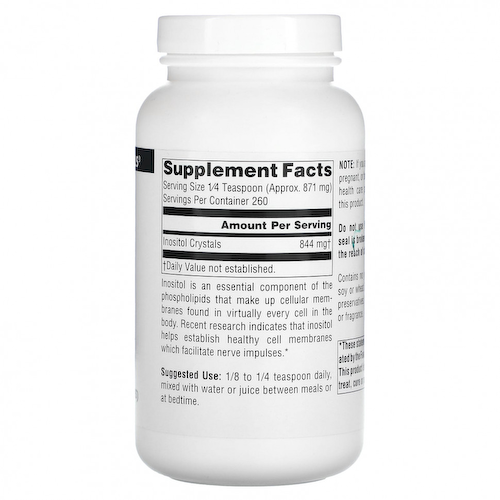 Source Naturals, Чистые кристаллы инозитола, 226,8 г (8 унций) #1